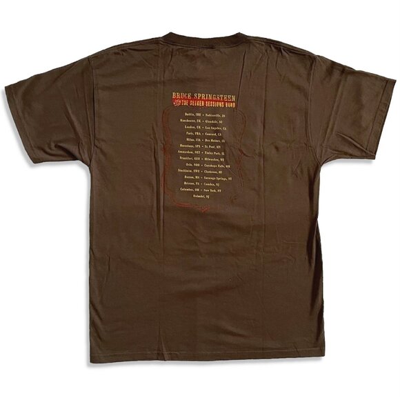 Vintage Bruce Springsteen With The Seeger Sessions Band 2006 Tee - Picture 2 of 9